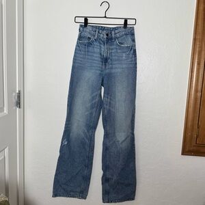 &Denim by H&M High-waisted Straight High Jeans